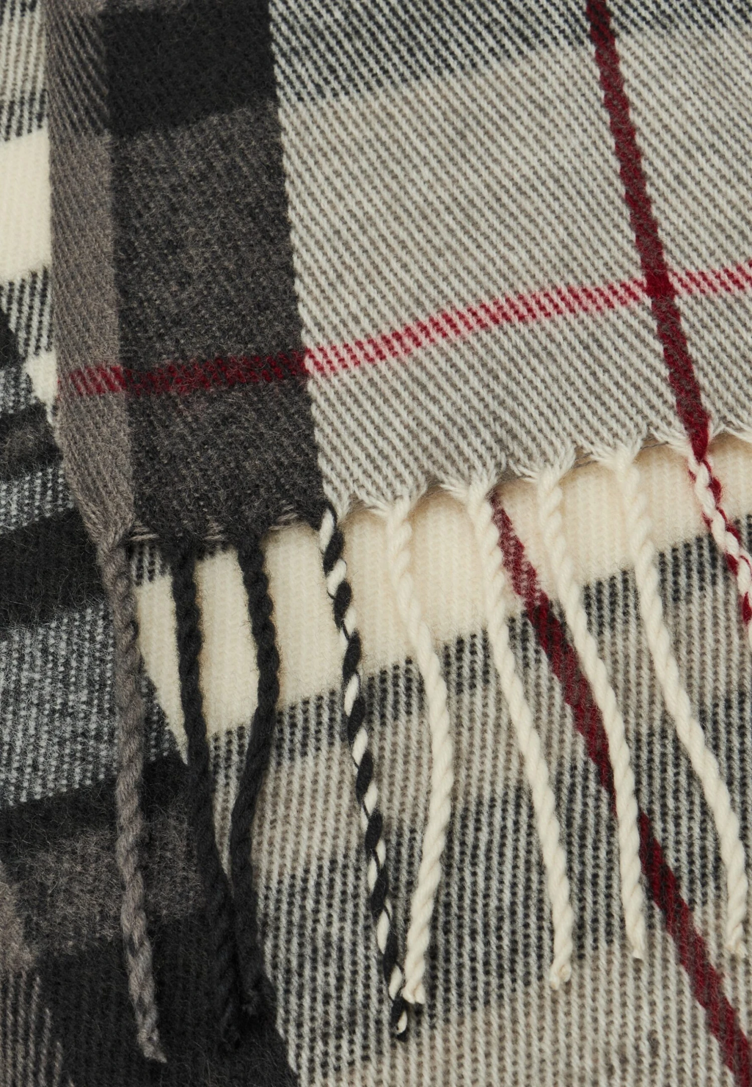 Pier One Unisex - Sciarpa - Black/White 3 Pier One Unisex - Sciarpa - Black/White - immagine 3