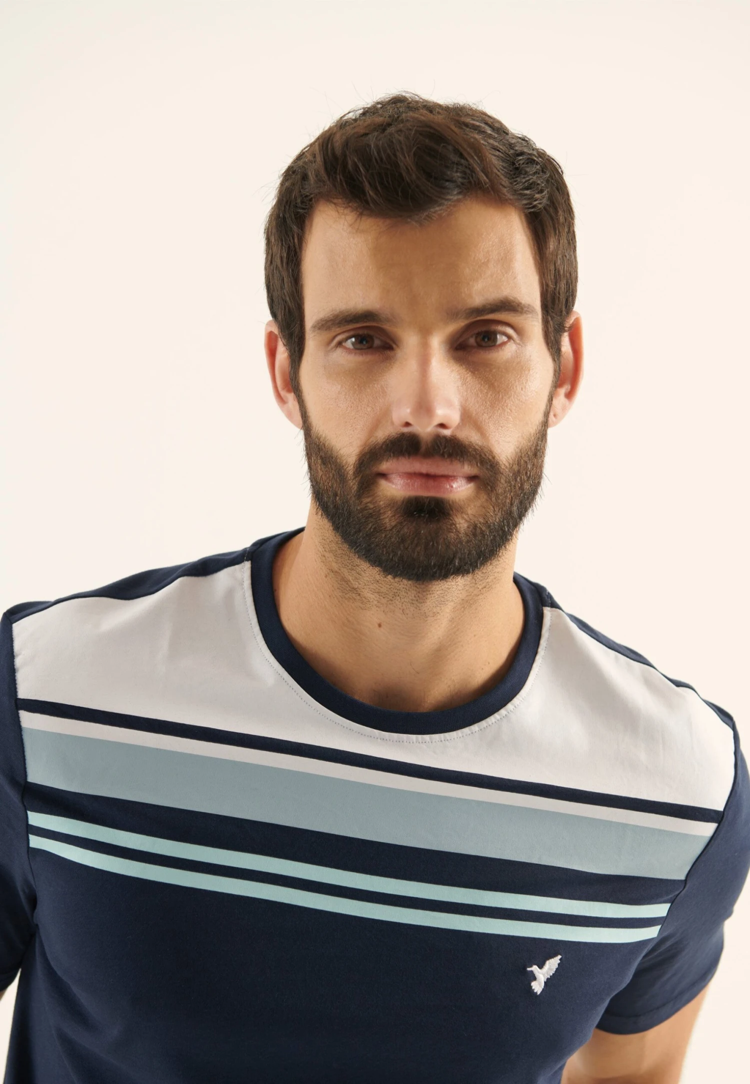 Pier One T-Shirt Con StampaDark Blue Uomo T-shirt E Polo PI922O0YE-K11 3 Pier One T-Shirt Con StampaDark Blue Uomo T-shirt E Polo PI922O0YE-K11 - immagine 3