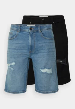 Pier One Unisex 2 Pack - Shorts Di Jeans - Blue/Black Denim 12 Pier One Unisex 2 Pack - Shorts Di Jeans - Blue/Black Denim -Negozio online Pier One Italia 07a2a099e2d644ab8c70e05709f387ae scaled
