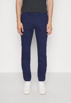 Pier One Pantaloni CargoDark Blue Uomo Pantaloni YO122E00V-K11