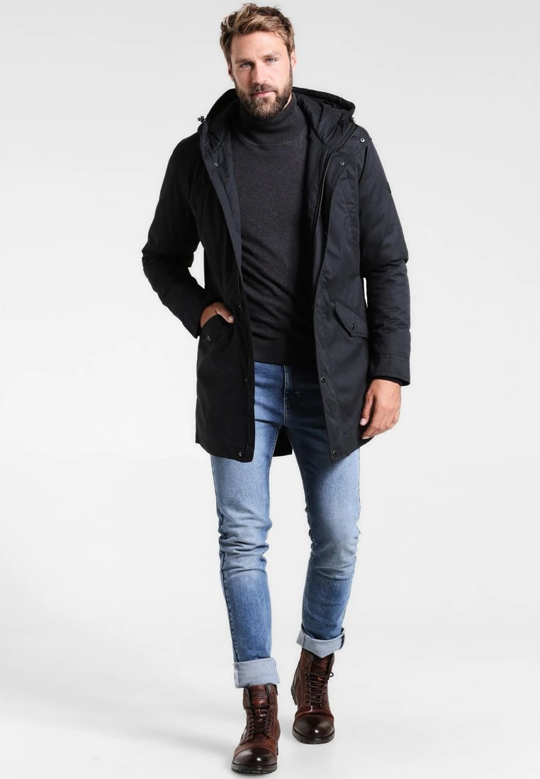 Pier One Parka - Black 2 Pier One Parka - Black - immagine 2