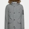 Pier One ParkaGrey Uomo Cappotti YO122T009-C11