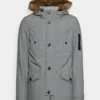 Pier One ParkaGrey Uomo Cappotti YO122T009-C11