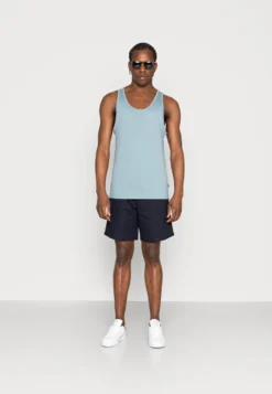 Pier One 3 PackTopGreen / White / Light Blue Uomo T-shirt E Polo PI922O0V8-M11