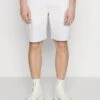 Pier One Colored Twill White DenimShorts Di JeansWhite Denim Uomo Bermuda PI922F05D-K11