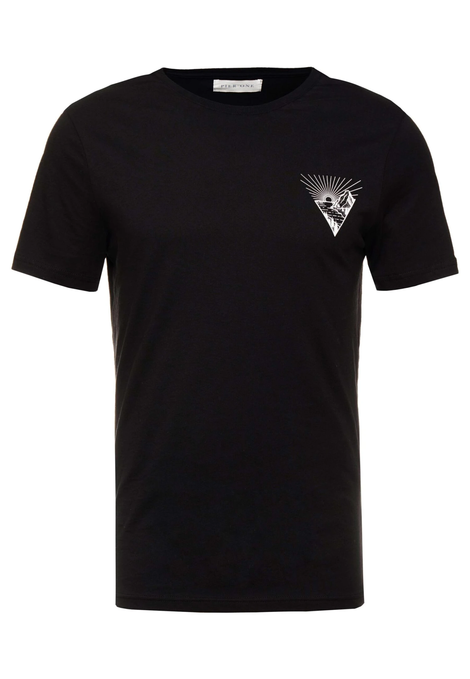 Pier One T-Shirt Con StampaBlack Uomo T-shirt E Polo PI922O09R-Q11 5 Pier One T-Shirt Con StampaBlack Uomo T-shirt E Polo PI922O09R-Q11 - immagine 5