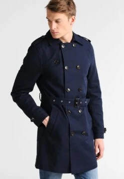 Pier One Trench - Dark Blue