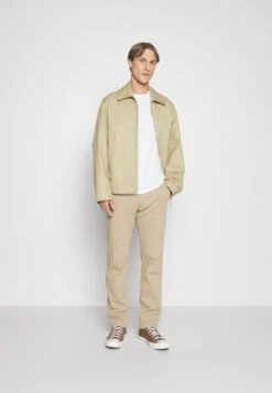 Pier One Maglietta A Manica LungaWhite Uomo T-shirt E Polo PI922O0UM-A11