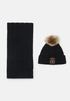 Pier One SetBerrettoBlack Uomo Foulard E Sciarpe PI954G01Y-Q11