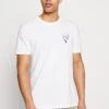 Pier One T-Shirt Con StampaWhite Uomo T-shirt E Polo PI922O09R-A11