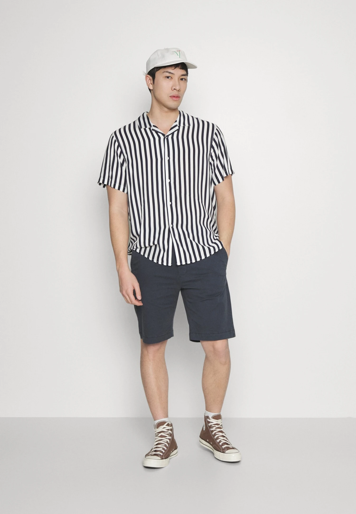 Pier One Camicia - Dark Blue/White 2 Pier One Camicia - Dark Blue/White - immagine 2