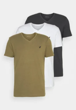 Pier One V Neck Bird Tonal 3 PackT-Shirt BasicWhite/Dark Green/Black Uomo T-shirt E Polo PI922O0XL-A11 12 Pier One V Neck Bird Tonal 3 PackT-Shirt BasicWhite/Dark Green/Black Uomo T-shirt E Polo PI922O0XL-A11 -Negozio online Pier One Italia 27689eeb0035416d88bd562789582e8f scaled