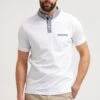 Pier One PoloWhite Uomo T-shirt E Polo PI922PA09-A11