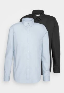 Pier One 2 PackCamicia EleganteBlack/Light Blue Uomo Completi E Cravatte PI922D05K-Q13 14 Pier One 2 PackCamicia EleganteBlack/Light Blue Uomo Completi E Cravatte PI922D05K-Q13 -Negozio online Pier One Italia 2ba377d829e2414296a4ec4546dff35c