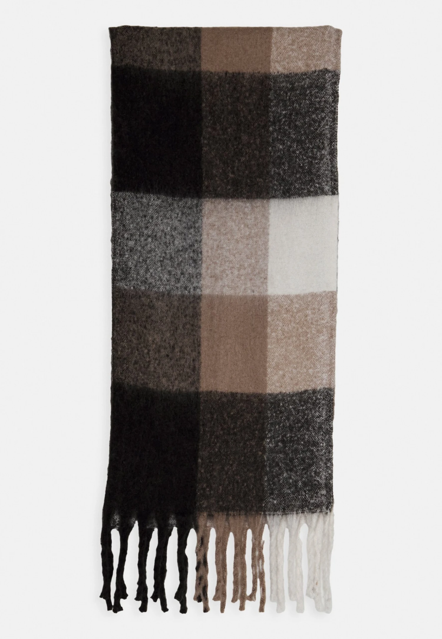 Pier One Unisex - Sciarpa - Black/Beige 1 Pier One Unisex - Sciarpa - Black/Beige