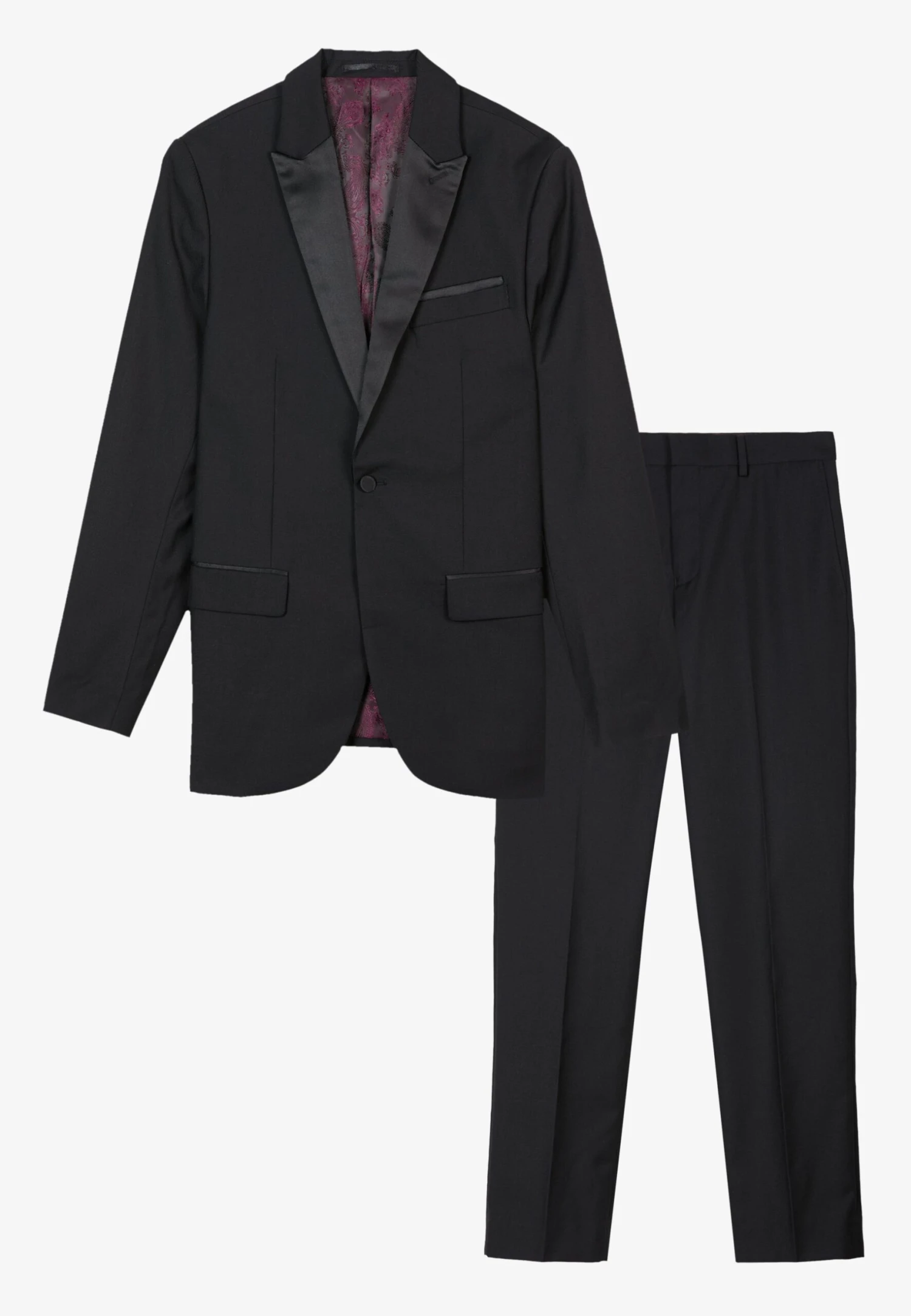 Pier One CompletoBlack Uomo Completi E Cravatte PI922A02K-Q11 4 Pier One CompletoBlack Uomo Completi E Cravatte PI922A02K-Q11 - immagine 4