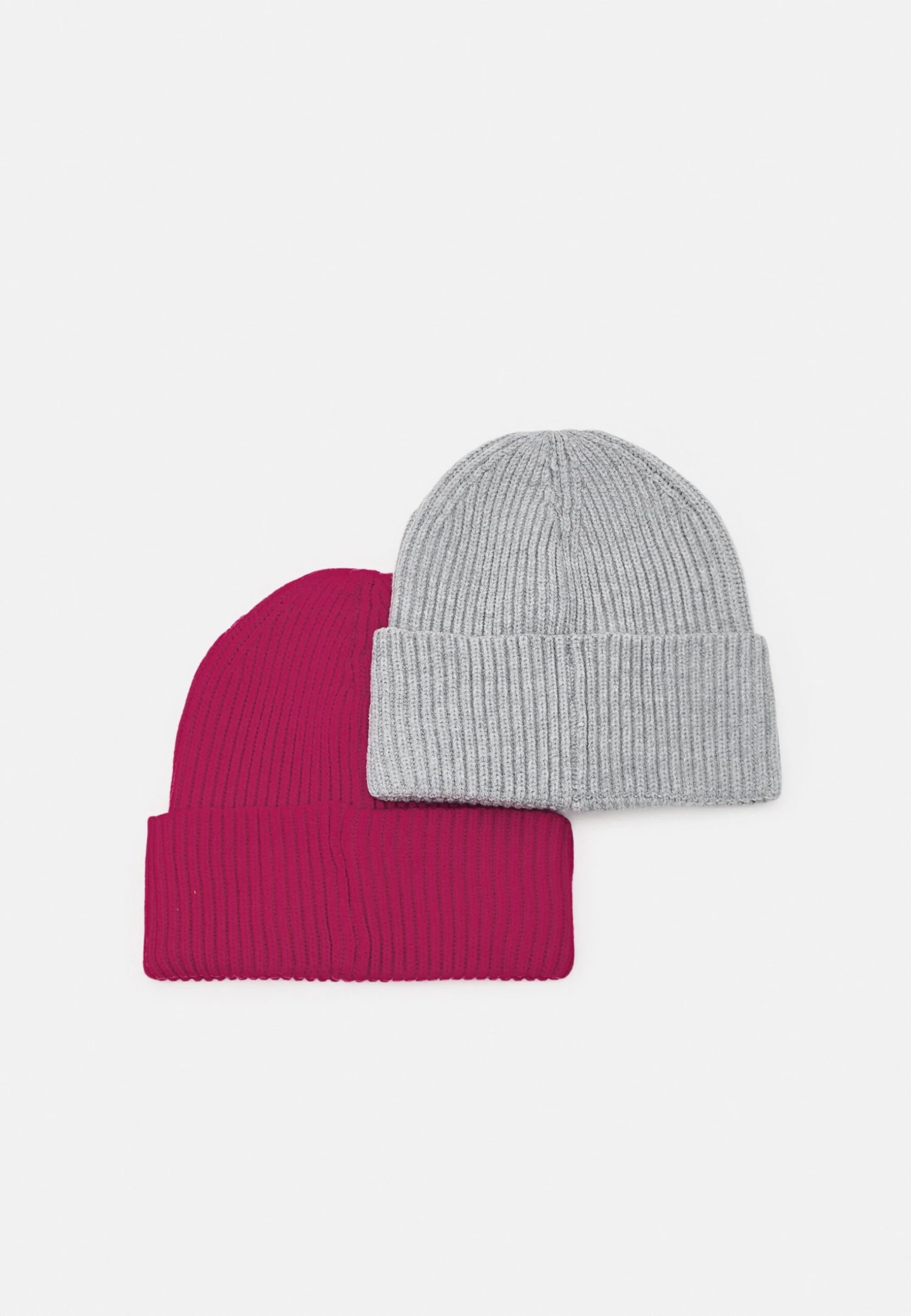 Pier One Unisex 2 Pack - Berretto - Red/Grey 2 Pier One Unisex 2 Pack - Berretto - Red/Grey - immagine 2