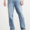 Pier One Jeans Baggy - Dark Blue Denim