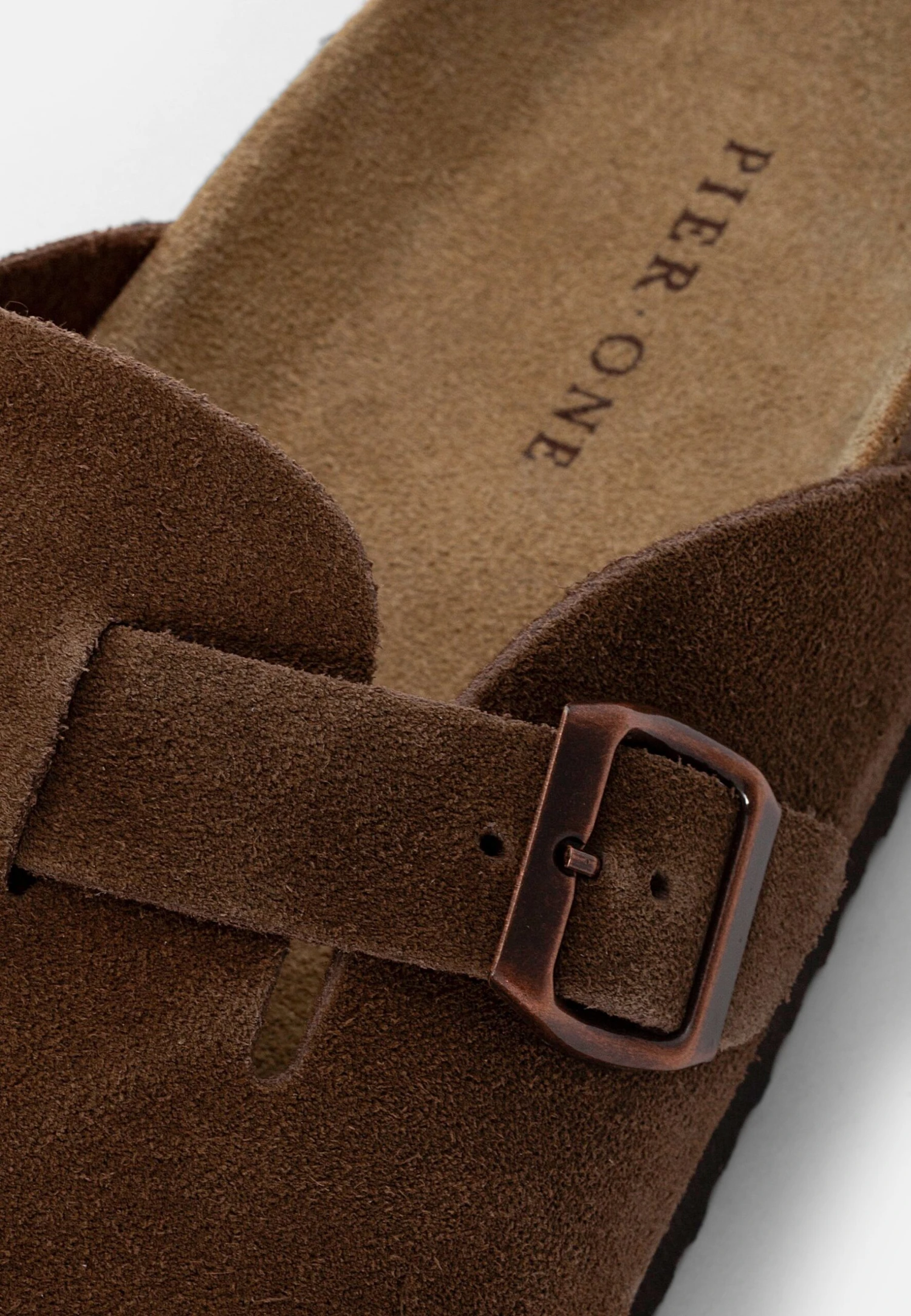 Pier One Leather Unisex - Pantofole - Brown 6 Pier One Leather Unisex - Pantofole - Brown - immagine 6