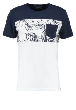 Pier One T-Shirt Con StampaNavy/White Uomo T-shirt E Polo PI922OA3B-K11 -Negozio online Pier One Italia 47b4ab3d2c9640d7935fd8f2a2962d5a