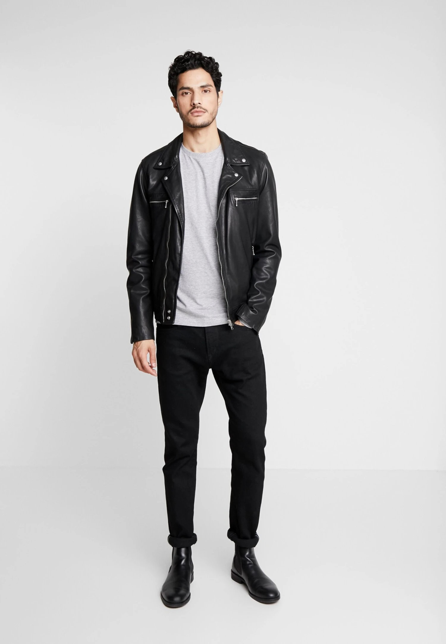 Pier One Maglietta A Manica LungaMottled Grey Uomo T-shirt E Polo PI922O0GP-C11 2 Pier One Maglietta A Manica LungaMottled Grey Uomo T-shirt E Polo PI922O0GP-C11 - immagine 2