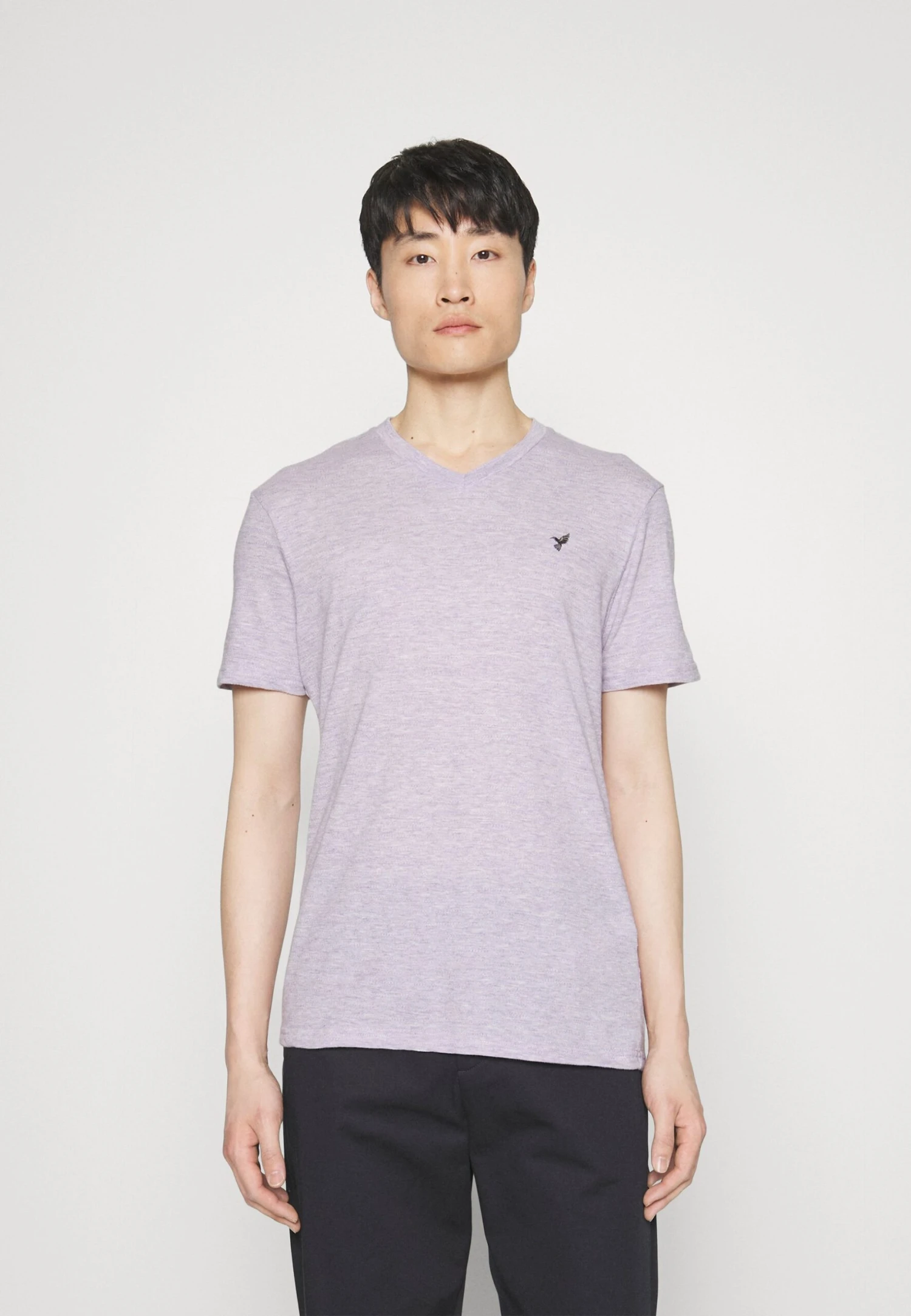 Pier One T-Shirt BasicGrey Uomo T-shirt E Polo PI922O0XV-C11 1 Pier One T-Shirt BasicGrey Uomo T-shirt E Polo PI922O0XV-C11
