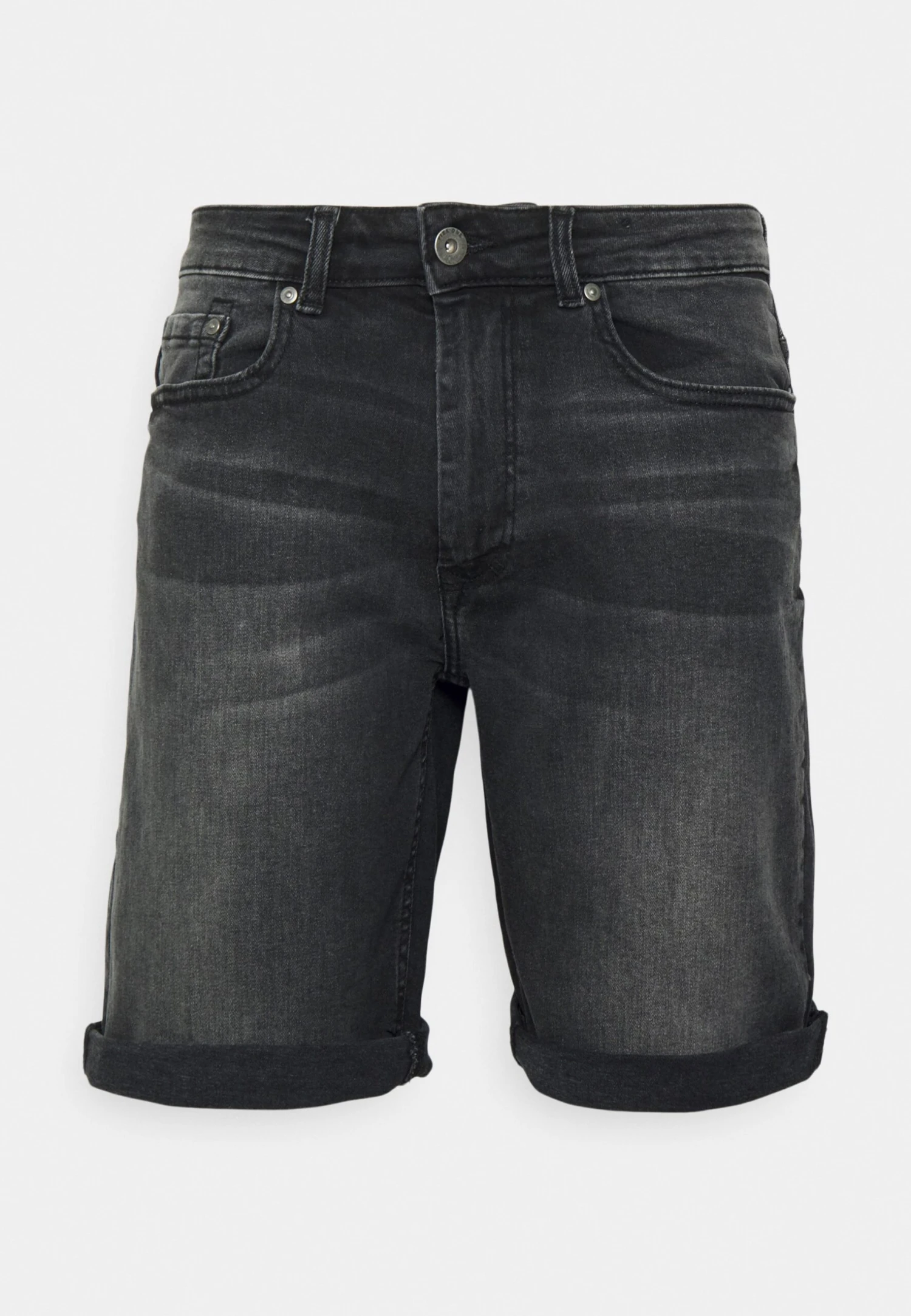 Pier One Shorts Di Jeans - Grey Denim 1 Pier One Shorts Di Jeans - Grey Denim