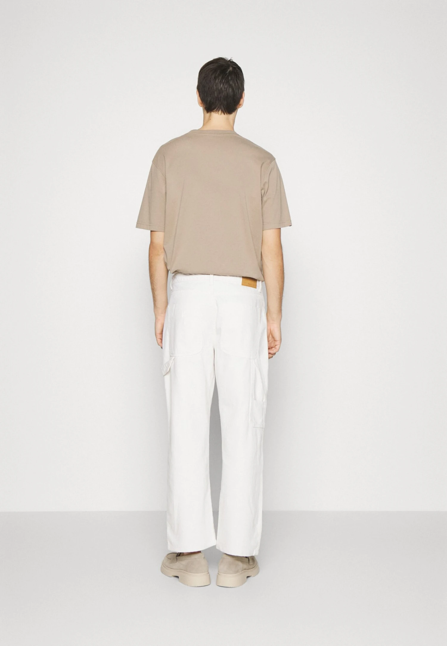 Pier One Carpenter Colored Twill Jeans A SigarettaOff-White Uomo Jeans PI922G04S-A11 3 Pier One Carpenter Colored Twill Jeans A SigarettaOff-White Uomo Jeans PI922G04S-A11 - immagine 3