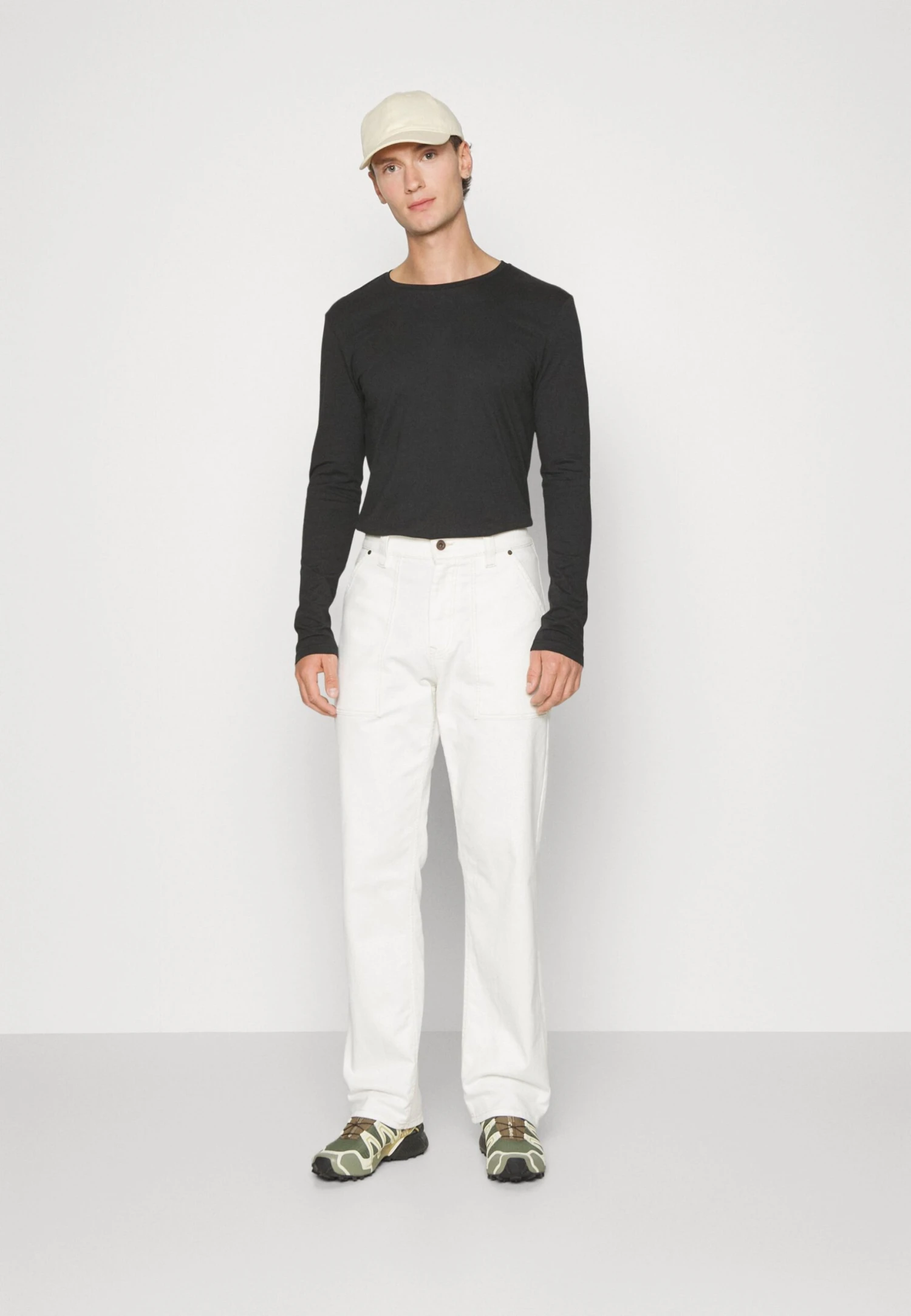 Pier One 2 PackMaglietta A Manica LungaBlack/Khaki Uomo T-shirt E Polo PI922O0GT-Q12 1 Pier One 2 PackMaglietta A Manica LungaBlack/Khaki Uomo T-shirt E Polo PI922O0GT-Q12