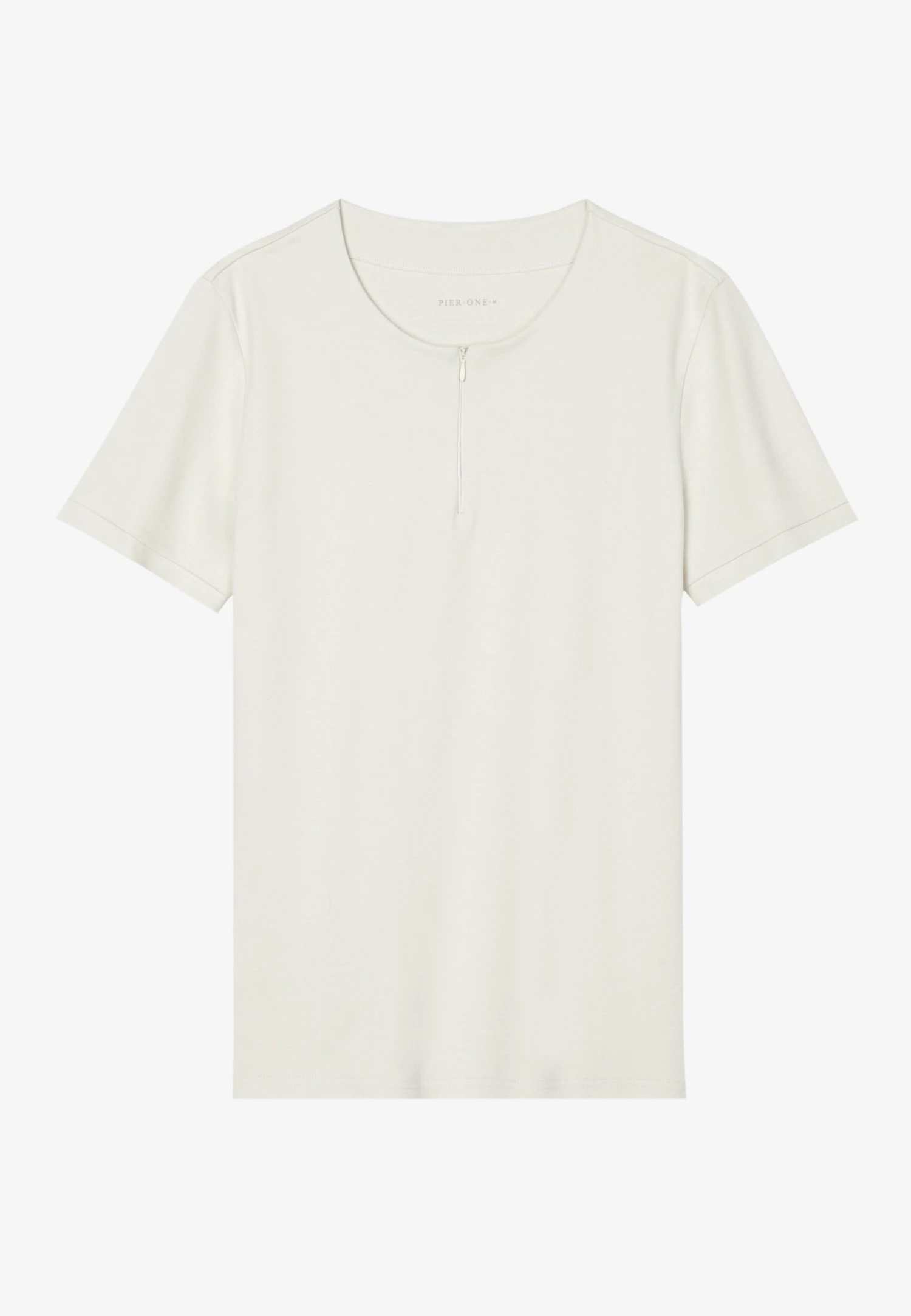 Pier One T-Shirt BasicOff-White Uomo T-shirt E Polo PI922O0YJ-A11 5 Pier One T-Shirt BasicOff-White Uomo T-shirt E Polo PI922O0YJ-A11 - immagine 5