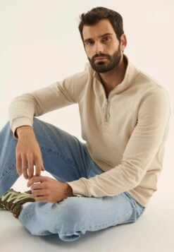 Pier One FelpaBeige Uomo Maglieria E Felpe PI922S0HL-B11 -Negozio online Pier One Italia 530b49818dab4992a266c680f2528538