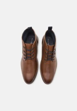 Pier One Leather - Stivaletti Stringati - Cognac -Negozio online Pier One Italia 5635cdf40f1949ccbf4674544fbdd72b