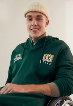 Pier One FelpaDark Green Uomo Maglieria E Felpe PI922S0FU-M11