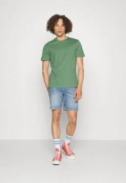 Pier One Unisex 5 PackT-Shirt BasicLight Blue/Purple/White Uomo T-shirt E Polo PI921001I-K11