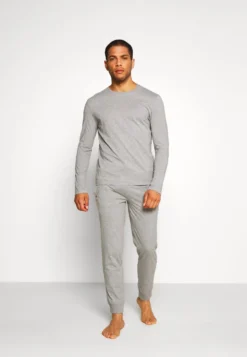 Pier One PigiamaMottled Grey Uomo Per La Notte PI982M033-C11