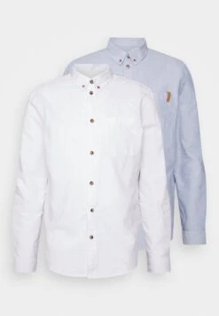 Pier One 2 Pack - Camicia - White/Light Blue -Negozio online Pier One Italia 645ebd8a655b4f1c832198d0ae9d009a