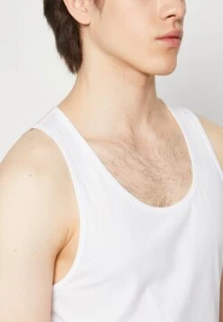 Pier One 3 PackTopWhite Uomo T-shirt E Polo PI922O0X4-A11 -Negozio online Pier One Italia 65a6183a56774e6ab1123fa52ca90ff2