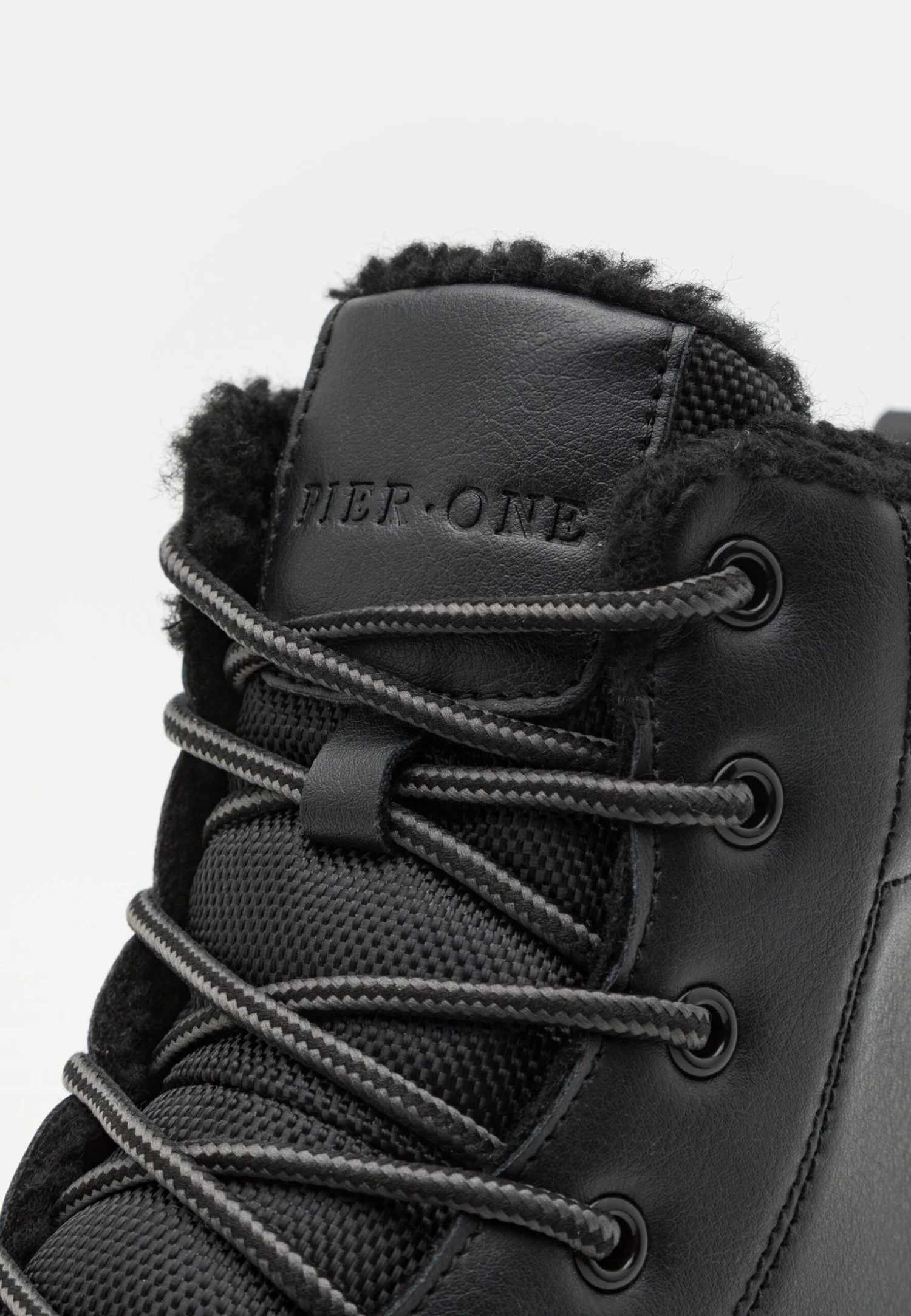 Pier One LeatherStivaletti StringatiBlack Uomo Stivaletti/Stivali PI912K0B3-Q11 6 Pier One LeatherStivaletti StringatiBlack Uomo Stivaletti/Stivali PI912K0B3-Q11 - immagine 6