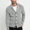 Pier One CardiganMottled Dark Grey Uomo Maglieria PI922Q02R-C11