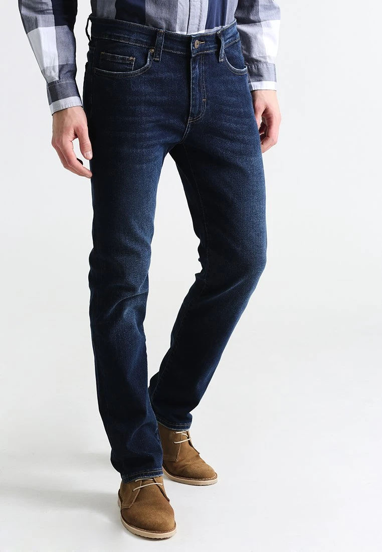 Pier One BasicJeans A SigarettaDark Blue Denim Uomo Jeans PI922GA0E-K12 1 Pier One BasicJeans A SigarettaDark Blue Denim Uomo Jeans PI922GA0E-K12