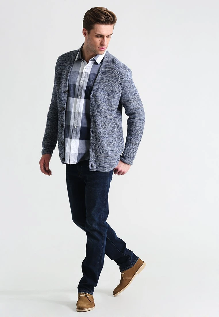 Pier One BasicJeans A SigarettaDark Blue Denim Uomo Jeans PI922GA0E-K12 2 Pier One BasicJeans A SigarettaDark Blue Denim Uomo Jeans PI922GA0E-K12 - immagine 2