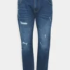 Pier One Jeans Slim FitDark Blue Denim Uomo Jeans PI922G04J-K11