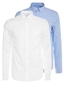 Pier One 2 PackCamicia EleganteWhite/Light Blue Uomo Camicie PI922D08G-A11 -Negozio online Pier One Italia 71d6edb91cac4bc5aa9b2a07563069b2