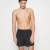 Pier One 5 Pack - Boxer- Black/Khaki/Dark Grey