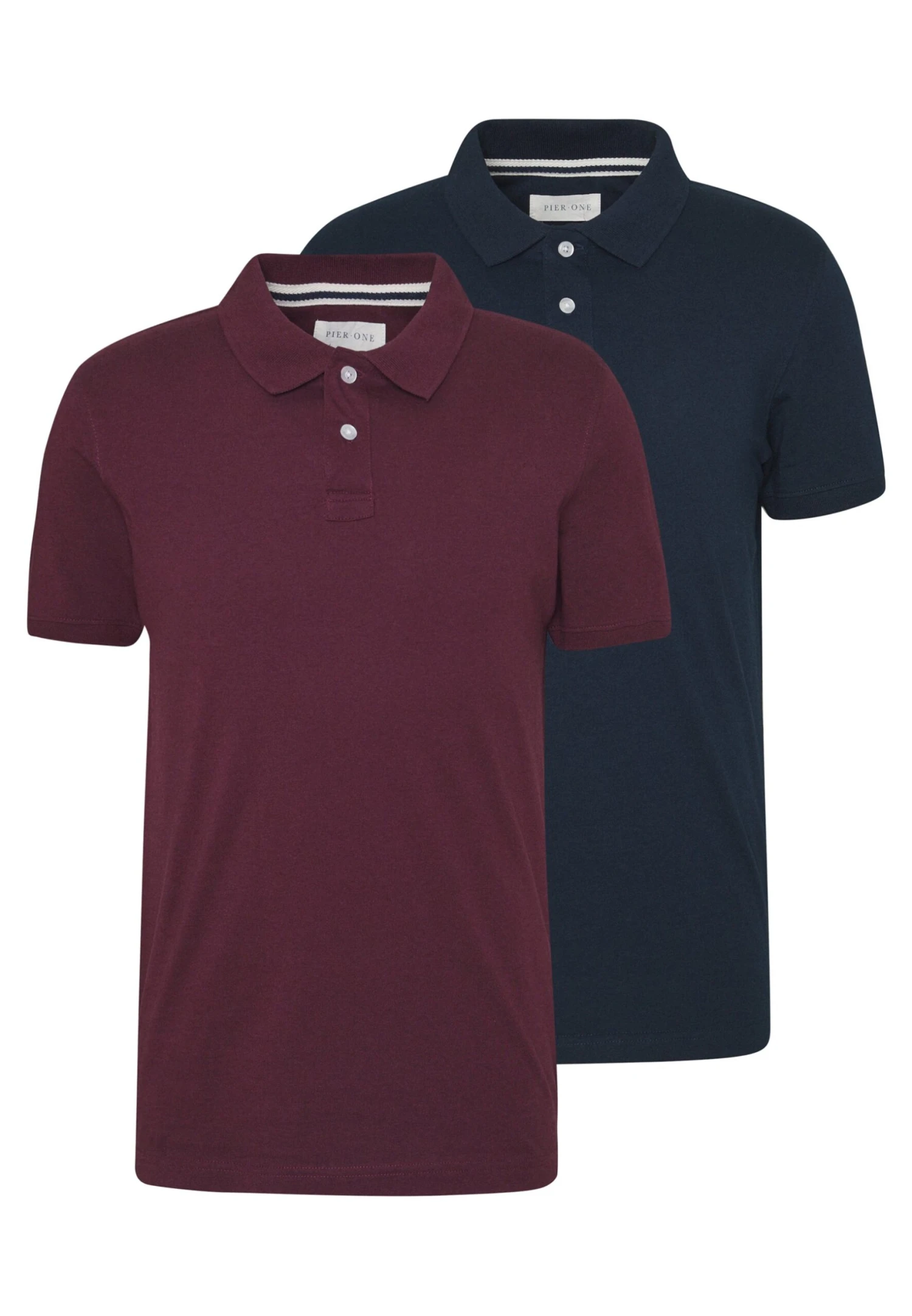 Pier One 2 PackPoloDark Blue/Bordeaux Uomo T-shirt E Polo PI922P04J-K11 5 Pier One 2 PackPoloDark Blue/Bordeaux Uomo T-shirt E Polo PI922P04J-K11 - immagine 5