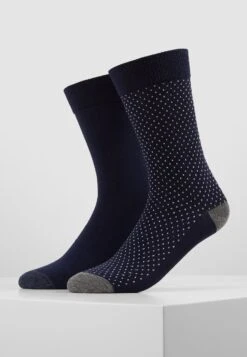 Pier One 5 Pack - Calze - Dark Blue/Mottled Grey 7 Pier One 5 Pack - Calze - Dark Blue/Mottled Grey -Negozio online Pier One Italia 790f625375ae42a0a115f29641ff457a
