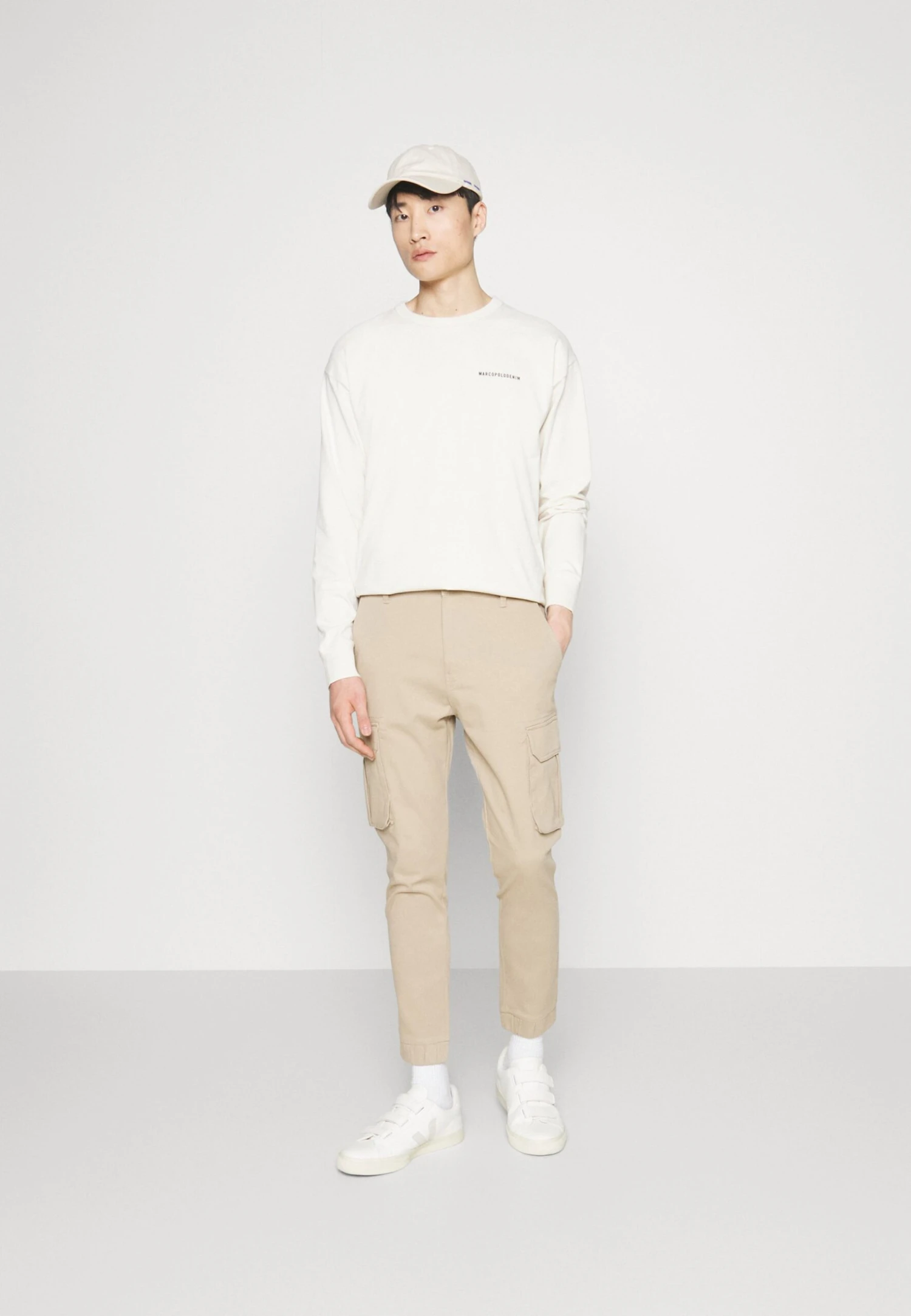 Pier One Cuffed Skinny Trouser Pantaloni CargoTan Uomo Pantaloni YO122E01H-B13 2 Pier One Cuffed Skinny Trouser Pantaloni CargoTan Uomo Pantaloni YO122E01H-B13 - immagine 2