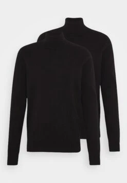 Pier One 2 Pack - Basic Turtleneck - Maglione - Black -Negozio online Pier One Italia 8734a667699e468ebb89189aafa90312