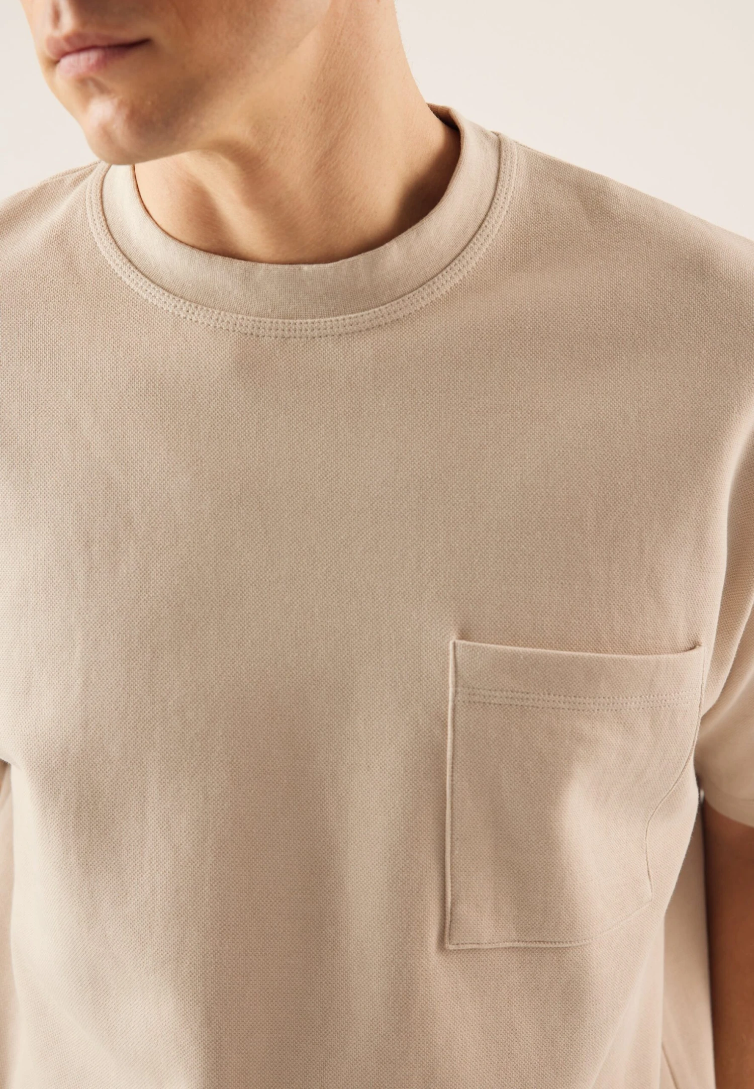 Pier One T-Shirt BasicBeige Uomo T-shirt E Polo PI921001P-B11 5 Pier One T-Shirt BasicBeige Uomo T-shirt E Polo PI921001P-B11 - immagine 5