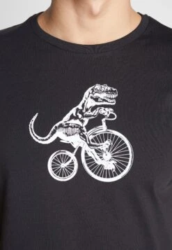 Pier One T-Shirt Con StampaBlack Uomo T-shirt E Polo PI922O0FQ-Q11 -Negozio online Pier One Italia 88ed8388554a4a75b82576d4ad8e9434